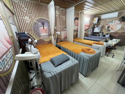 Quận 6   sang gấp spa gía rẻ chỉ 55 tr , mb thuê rẻ chỉ 7 tr / tháng , dt : 3,5m x 12m . 1 trệt, 3