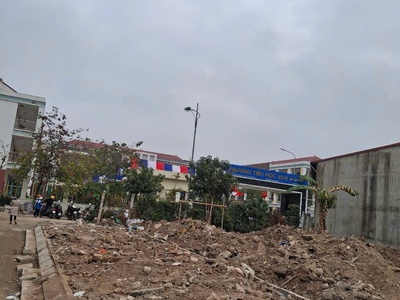 70m2 ô góc 2 mt mặt cổng trường học vạn xuân tt trạm trôi xã hoài đức 1