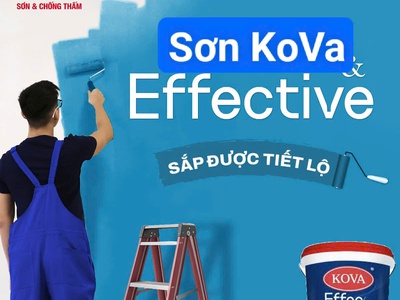 Sơn KOVA Effective-Bảo Vệ Tối, Nhẹ Chi Phí 1