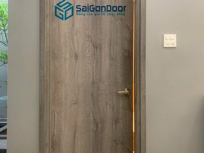 Cửa nhựa gỗ Composite Saigondoor 1
