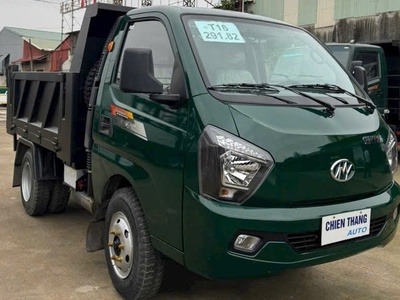 Xe tải ben 3.2 tấn chiến thắng thùng 2.4 khối vào ngõ phố 2