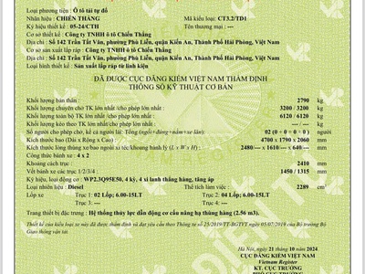 Xe tải ben 3.2 tấn chiến thắng thùng 2.4 khối vào ngõ phố 0