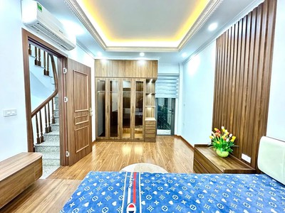 Nhà đẹp trung tâm cầu giấy   6 tầng   full nội thất   gần ô tô   sổ nở hậu 4