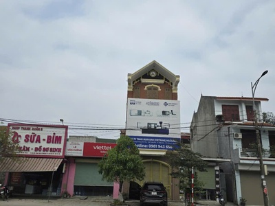 Cho thuê nhà nguyên căn 3 tầng   mặt đường to hoàng văn thụ, phủ lý, hà nam 0