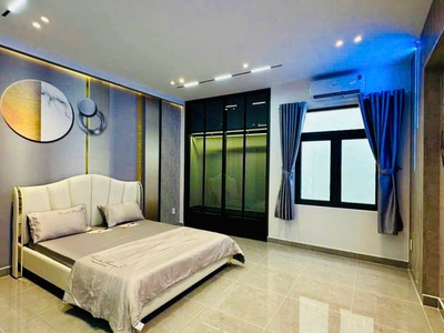 Bán nhà đẹp phan huy ích, 4 tầng, hẻm 8m thông, ngang 4,5m phù hợp ở   kinh doanh giá 11 tỷ 1