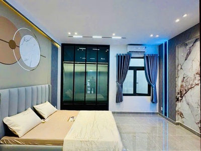 Bán nhà đẹp phan huy ích, 4 tầng, hẻm 8m thông, ngang 4,5m phù hợp ở   kinh doanh giá 11 tỷ 3
