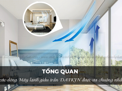 Tổng quan các dòng Máy lạnh giấu trần DAIKIN được ưa chuộng nhất 0