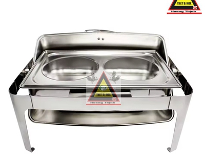 Nồi buffet hâm soup đôi HT-BF723   Sang trọng   tiện dụng 2