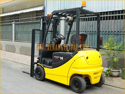 XENANGTAIDAY.COM bán xe nâng điện ngồi lái 1.5 tấn KOMATSU FB14-12 2