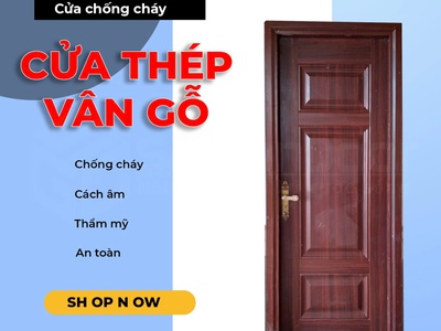 Cửa thép vân gỗ Saigondoor 0