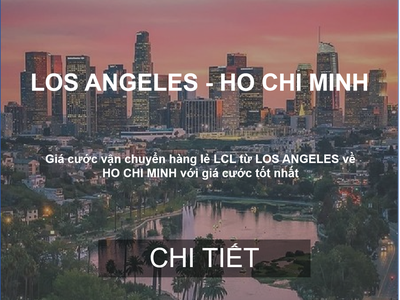 Cước vận chuyển hàng biển từ Los Angeles, United State về Hồ Chí Minh, Việt Nam 0