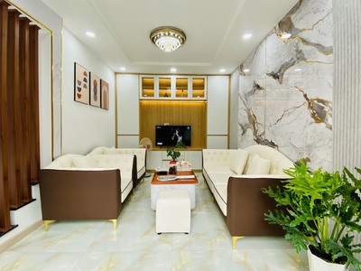 Hơn 4 tỷ có ngay nhà 4 tầng HXH thông đường Quang Trung, P8, Gò Vấp 0