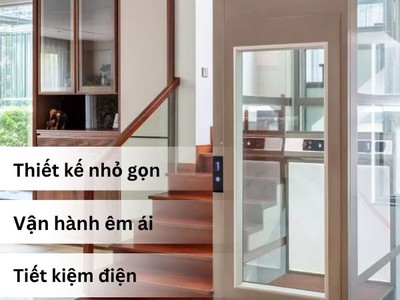 Gợi ý 20  mẫu thang máy thủy lực nhỏ gọn phù hợp biệt thự hiện đại 3