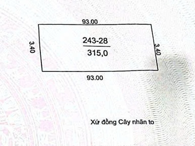 Bán đất nông nghiệp - đất bãi trục chính tổ 14 yên nghĩa, hà đông 1