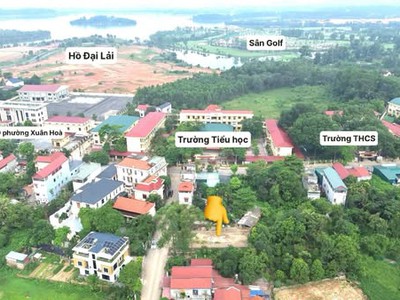 Lô đất  hoa hậu  trung tâm hành chính   phường xuân hoà   cạnh hồ, golf, trường học   giá chỉ 4,x tỷ 2