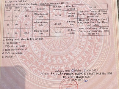 Nhà chính chủ - giá tốt - vị trí đẹp tại ninh dương, thanh cao, thanh oai, tphn 4