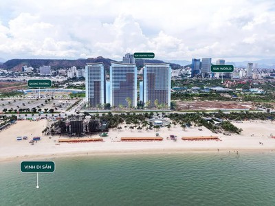 Chỉ từ 650 triệu đồng sở hữu ngay căn hộ dịch vụ ngay mặt biển bãi cháy, một bước ra bãi tắm 1