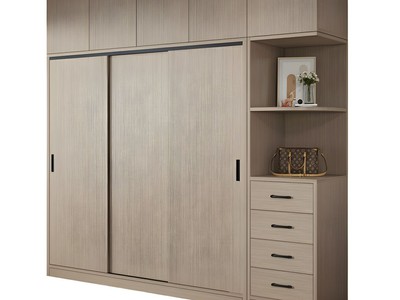 Tủ Áo Gỗ Công Nghiệp MDF Cánh Lùa Cao Cấp 1