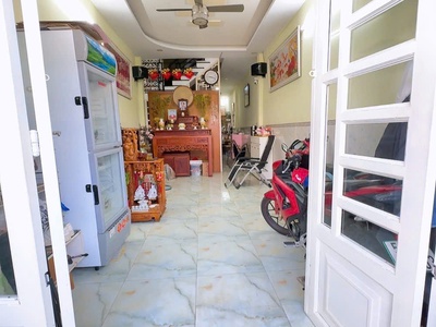 ô tô đỗ cửa nhà 4 tầng đẹp bùi minh trực, q8 chỉ 6.8 tỷ 0