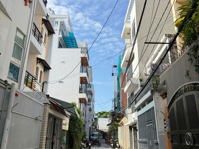 Nơ trang long - phường 12 - bình thạnh - 59m2 - 4 tầng - 7pn - 5tỷ6 0