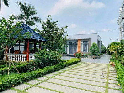 Nhà vườn đẹp xã Long Trạch, Cần Đước, Long An tổng dt 1000m2 giá 10 tỷ 1