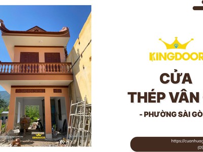 Cửa Thép Vân Gỗ Tại Phường Sài Gòn Cho Gia Chủ Tinh Tế 0