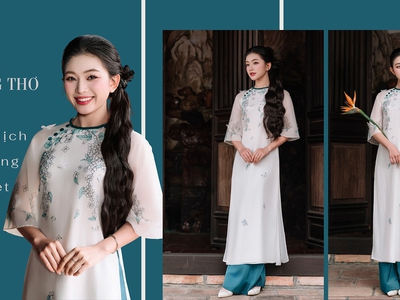 Gợi Ý Cách Phối Phụ Kiện Cùng Áo Dài Để Tôn Lên Vẻ Đẹp Thanh Lịch 0