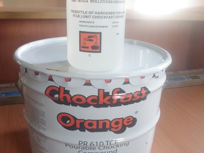 Keo chockfast Orange PR610TCF căn chỉnh chân máy 1