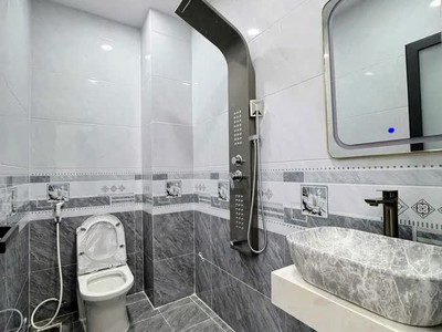 Mặt tiền đường số 4 bình hưng hòa a, bình tân - 3 tầng, 3 phòng ngủ, 64m2 - giá chỉ 6.7 tỷ, sổ đỏ 4