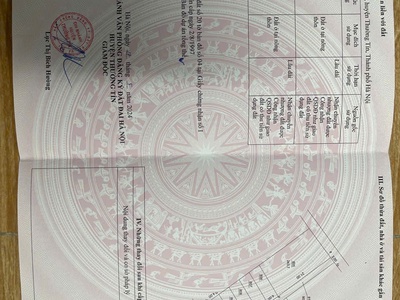 Bán mảnh đất đẹp gần khu tái định cư hồng vân - thường tín - hn 0