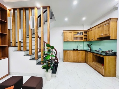 Nhà đẹp cổ nhuế   30m  x 5 tầng   mặt tiền rộng 6m - gần ô tô   giá chỉ 6,9 tỷ 1