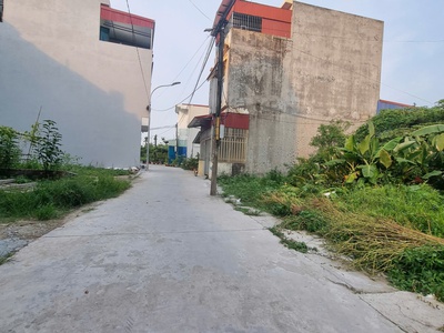 Bán đất 50m2 đường 3,5m lương quán, nam sơn, an dương - giá: 1,2x tỷ 1