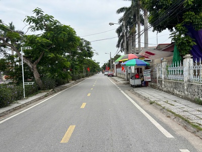 Bán đất ngõ số 6 đường Tràng Cát chỉ sau 1 nhà mặt đường diện tích 44,82m2 ngõ rộng 2,5m thẳng tắp. 1
