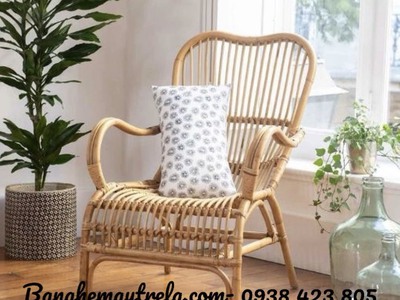 Ghế mây ngồi đọc sách cho người già 3