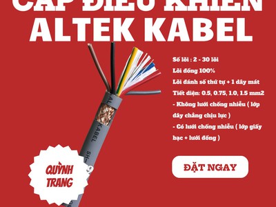 Cung Cấp Cáp Điều Khiển Chống Nhiễu   Không Chống Nhiễu   Altek Kabel Chính Hãng 2
