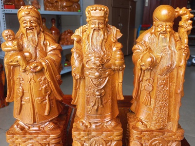Bộ Tam Đa Gỗ Ngọc Am 1