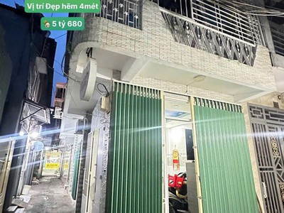 Chỉ 5 tỷ hơn  nhà vị trí 2 mặt tiền hẻm 4m 2tầng vài bước ra khu cao đạt p1 quận 5 1