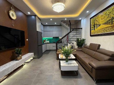 Ô tô đỗ cổng - nhà mới siêu đẹp full nội thất xịn xò - khép kín xách vali về ở ngay 1