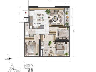 Sun feliza suites   biểu tượng thượng lưu giữa lòng hà nội 3