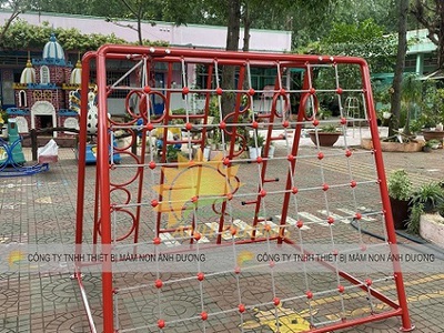 Thang leo sắt trẻ em ngoài trời,thang leo thể chất trẻ em TL 0