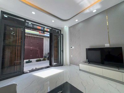 Nhàbán hxh100m ra đ.số1 p16 gòvấp   4tầng  full nt   sổvuông- chỉ6tỷ65 2
