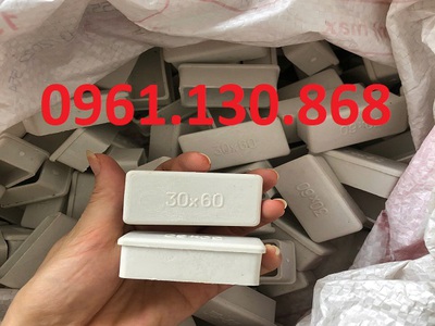 Đầu bịt ống thép hộp 30x60mm   Phụ kiện bảo vệ và hoàn thiện cho kết cấu thép 1