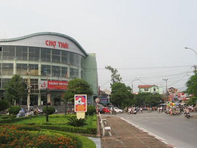 Mặt tiền 8m, lô đất chính Giữa Chợ Thái, Trung Tâm Tp Thái Nguyên. Đường ô tô tận đất 1