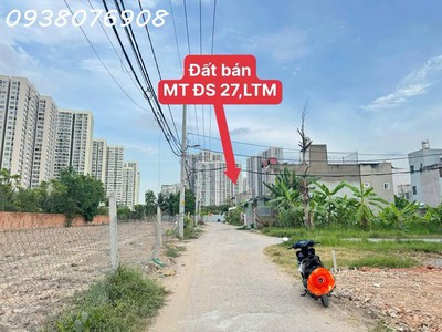 Bán đất mặt tiền đường 27 nguyễn xiển, đối diện vinhomes, 54m2, xây 1 trệt 2 lầu 0