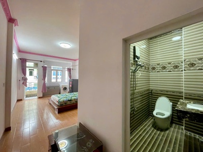 Cho thuê phòng tầng trệt mới, full nội thất khu ẩm thực Q6 0