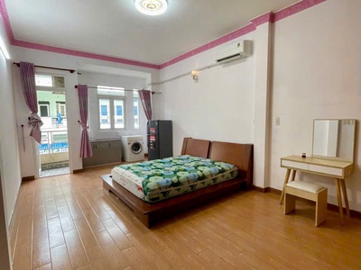 Cho thuê phòng tầng trệt mới, full nội thất khu ẩm thực Q6 7