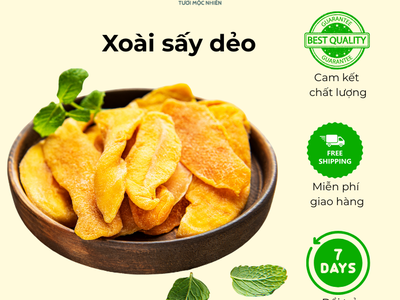 Xoài sấy dẻo Tươi Mộc Nhiên 1