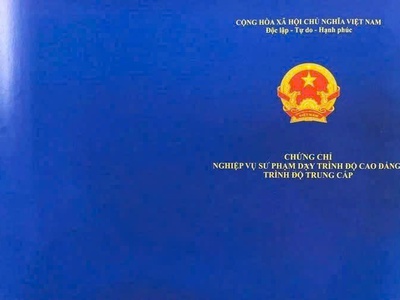 Thông báo Khai giảng lớp Nghiệp vụ sư phạm - Cấp chứng chỉ 2
