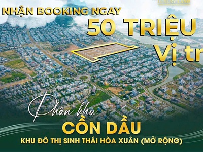 Mở bán giỏ hàng Cồn Dầu Hòa Xuân - SUN GROUP 1