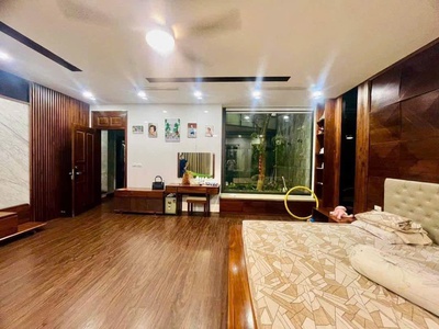 Bán biệt thự louis city đại mỗ - 218m  x 5t thang máy - mt 10m - full nội thất - kinh doanh - giá 4